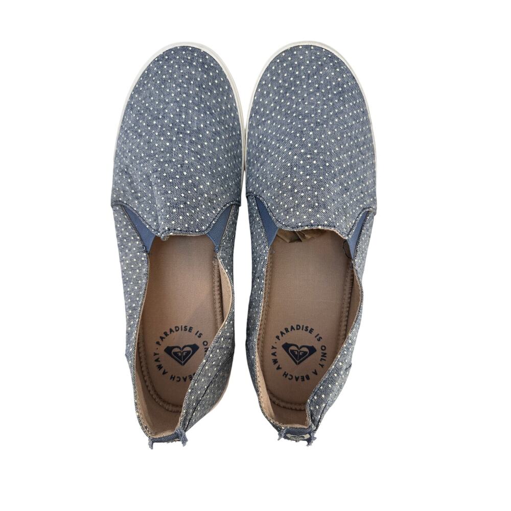 Roxy Women's Rincon‎ Slip On, Walking, Blue Dot, 9 US M
